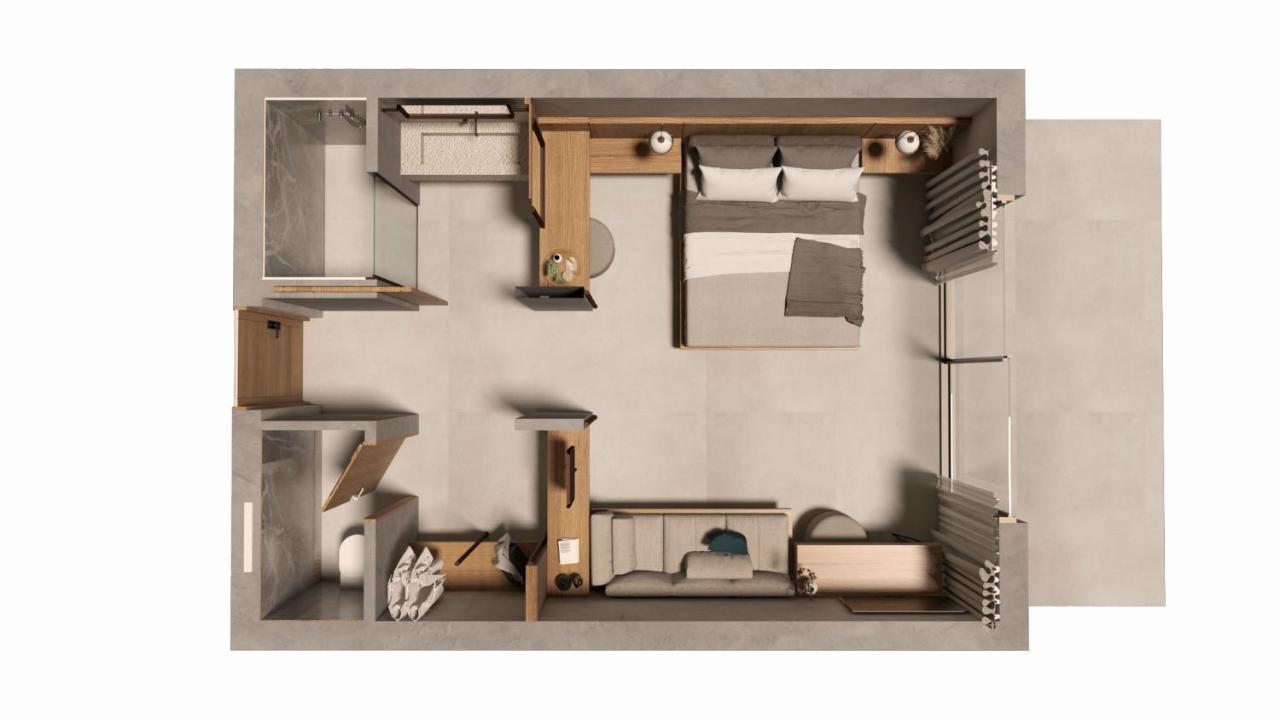 Chambre Deluxe avec Accès à la Piscine