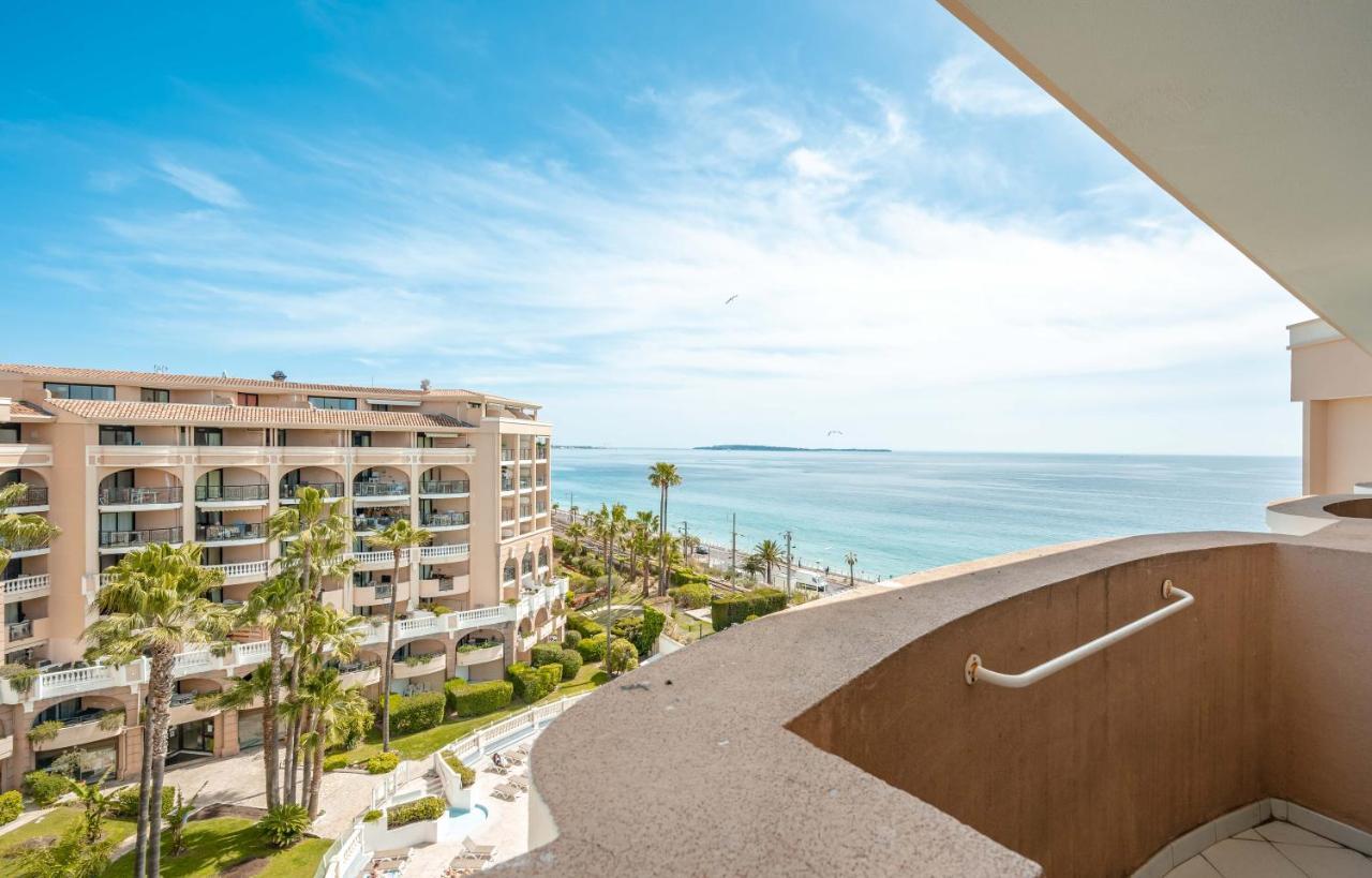 Appartement 1 Chambre avec Coin Nuit dans Alcôve, Climatisation et Terrasse ou Balcon (6 Personnes) - Vue sur Mer