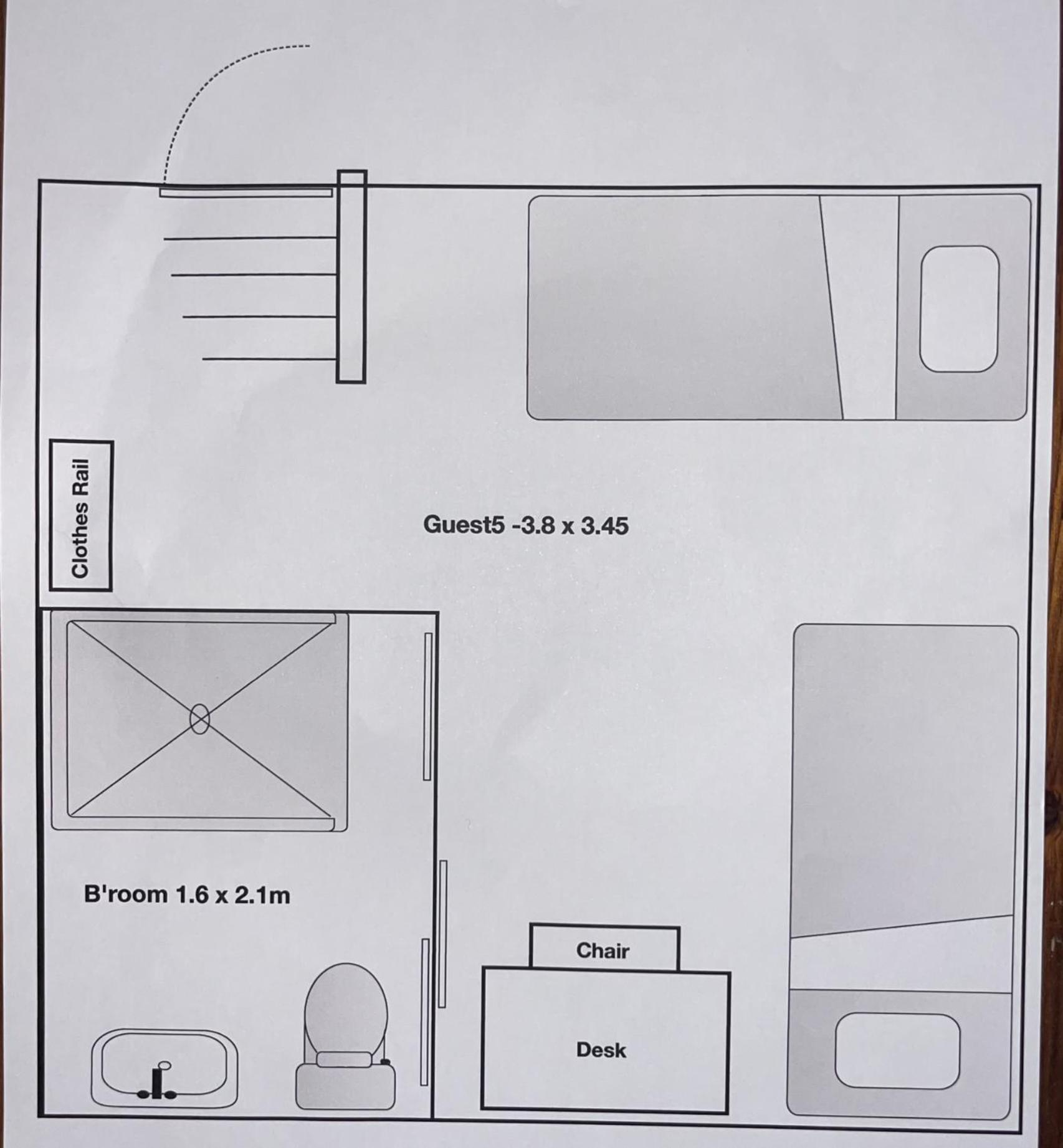 Chambre Lits Jumeaux Standard avec Vue sur Jardin