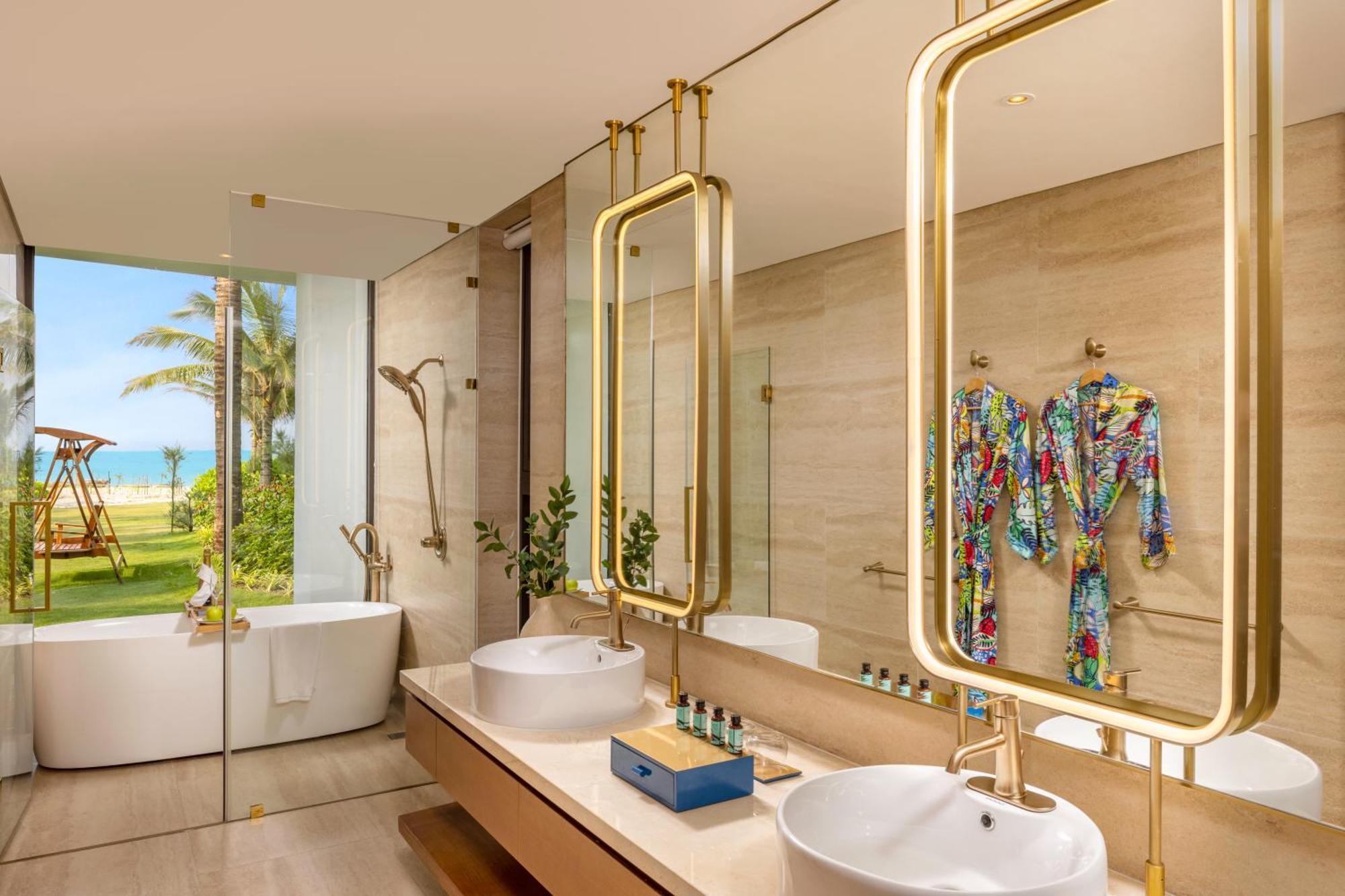 Two-Bedroom Villa with Private Pool - Beachfront