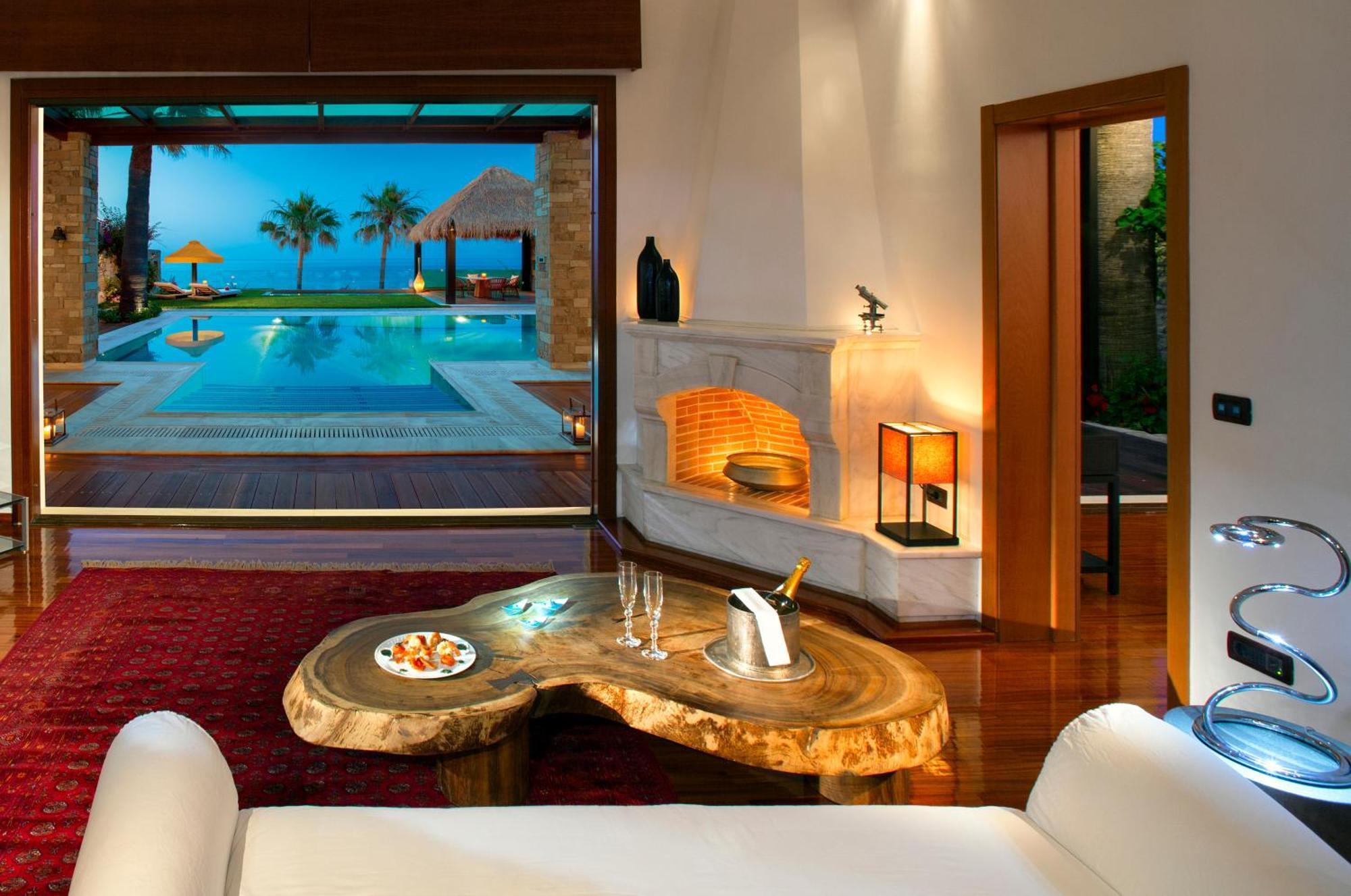 Villa Supérieure 3 Chambres avec Piscine et Plage Privées