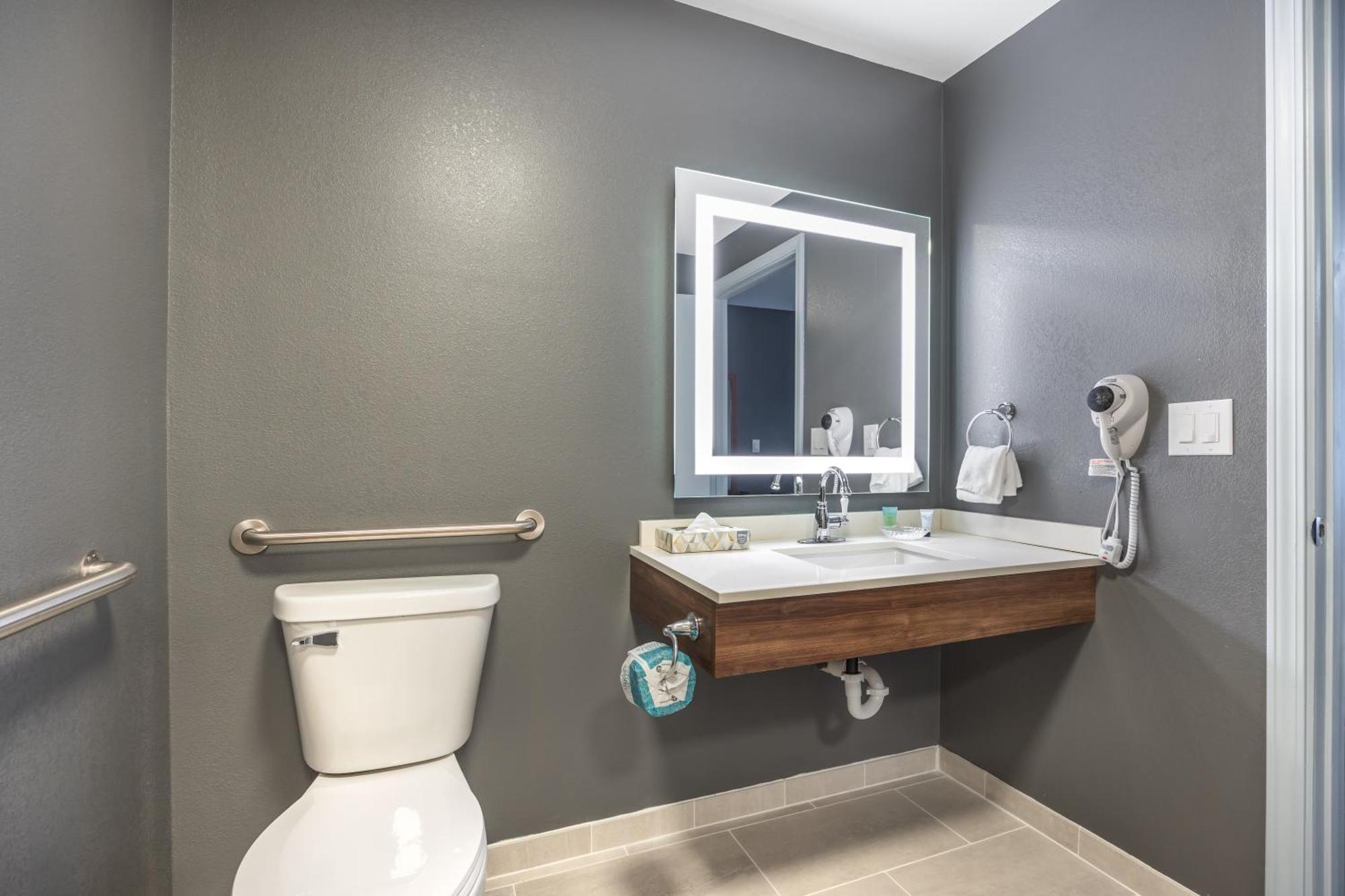 Efficiency Queen Room - Accessible/Non-Smoking