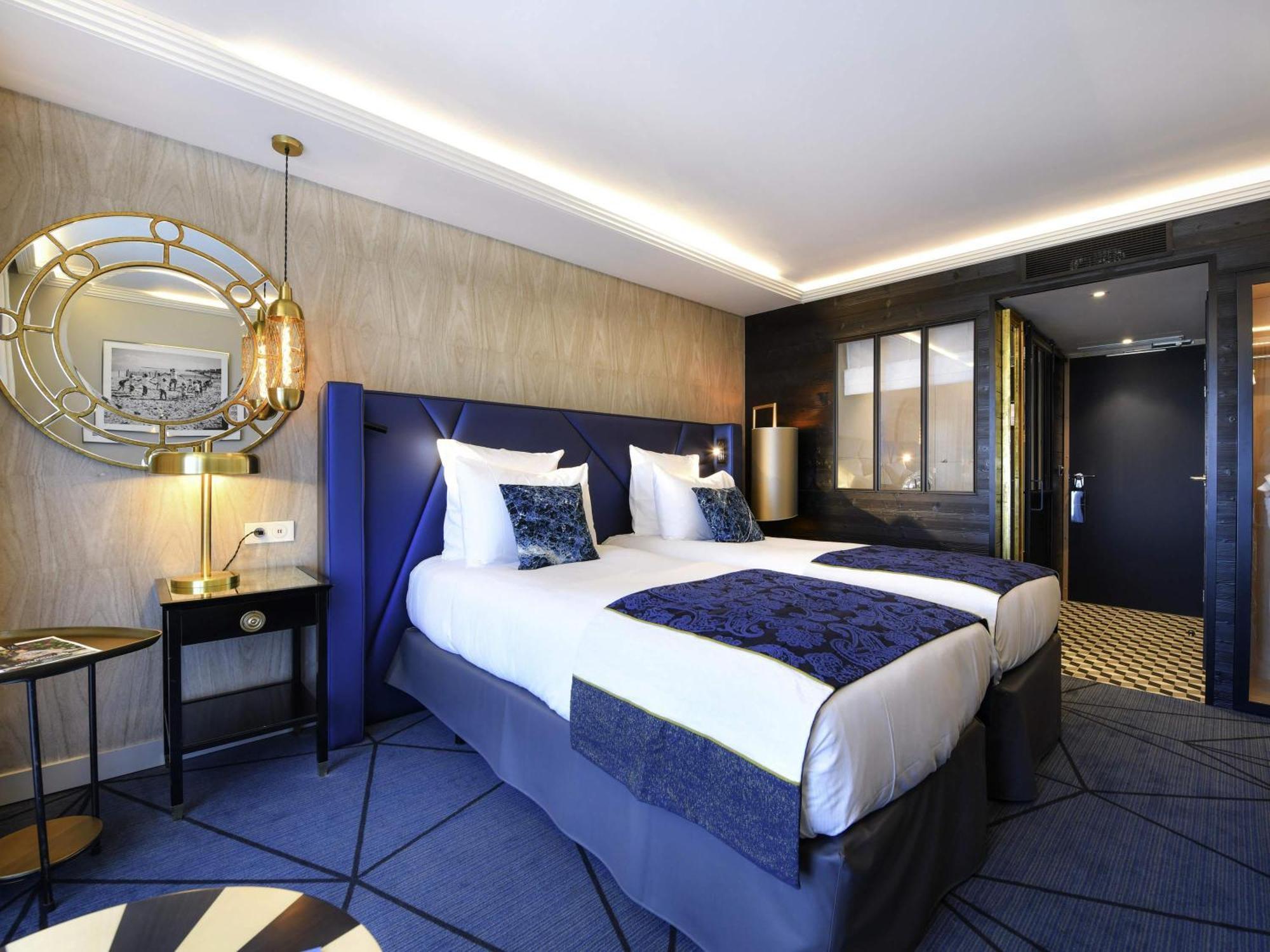 Chambre Lits Jumeaux de Luxe avec Vue sur l'Océan