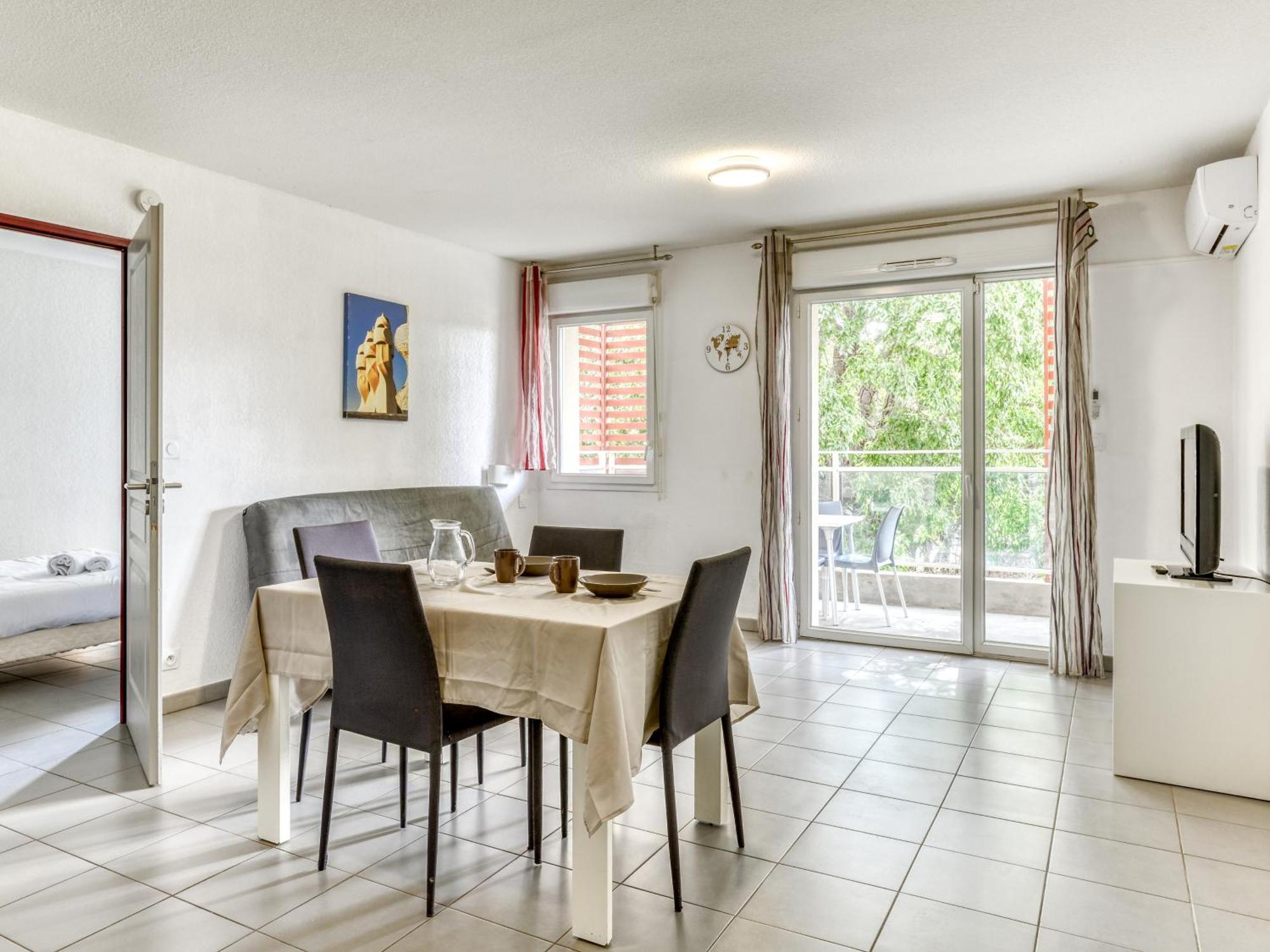 Appartement 1 Chambre avec Climatisation - 4 Adultes