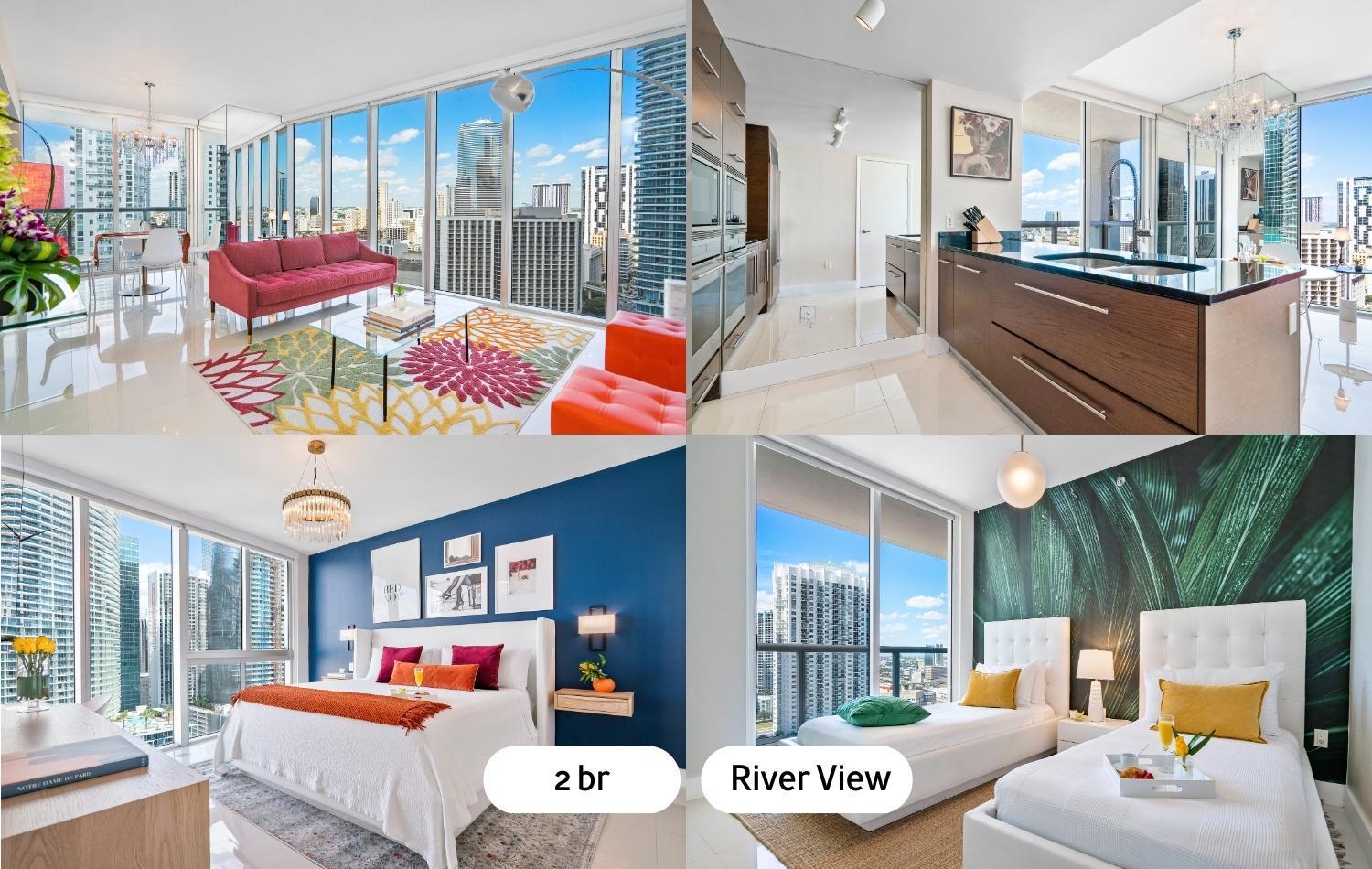 Two-Bedroom Apartment with River View