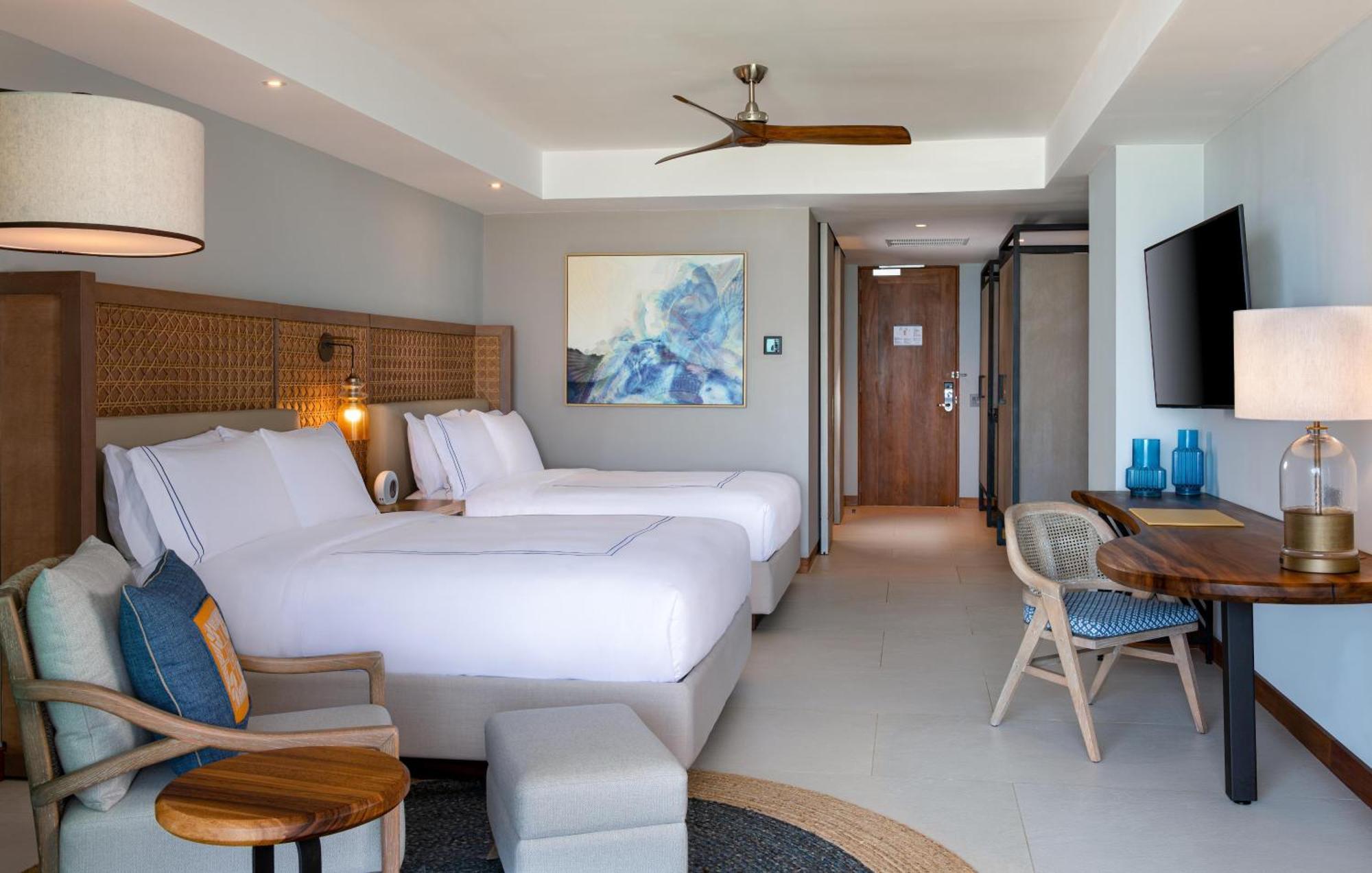 Queen Room with Two Queen Beds and Roll-In Shower - Disability Access