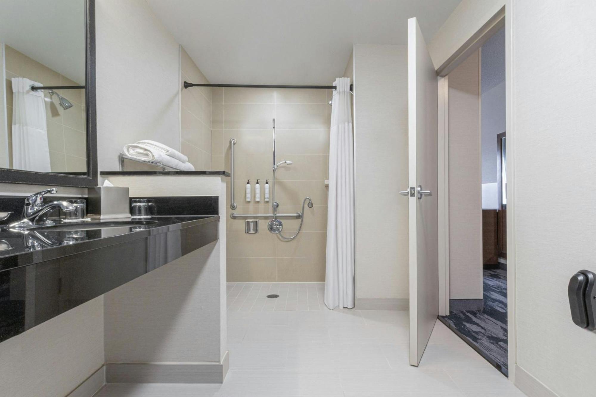 King Room Roll Shower Mobility Accessible