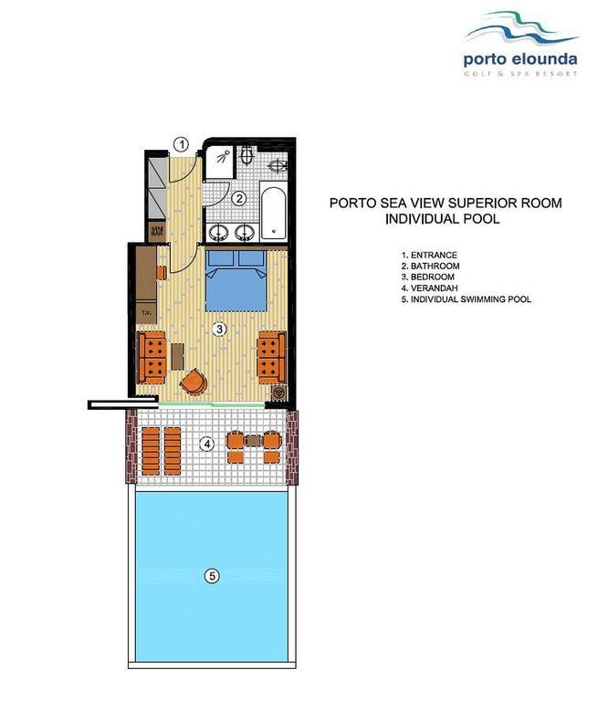 Chambre Supérieure avec Piscine Individuelle
