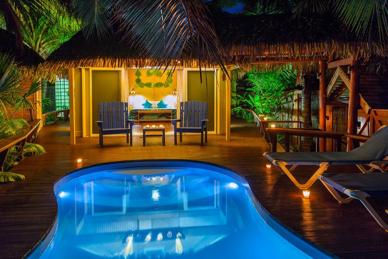 One-Bedroom Bungalow with Private Pool and Outdoor Spa Bath - Honeymoon