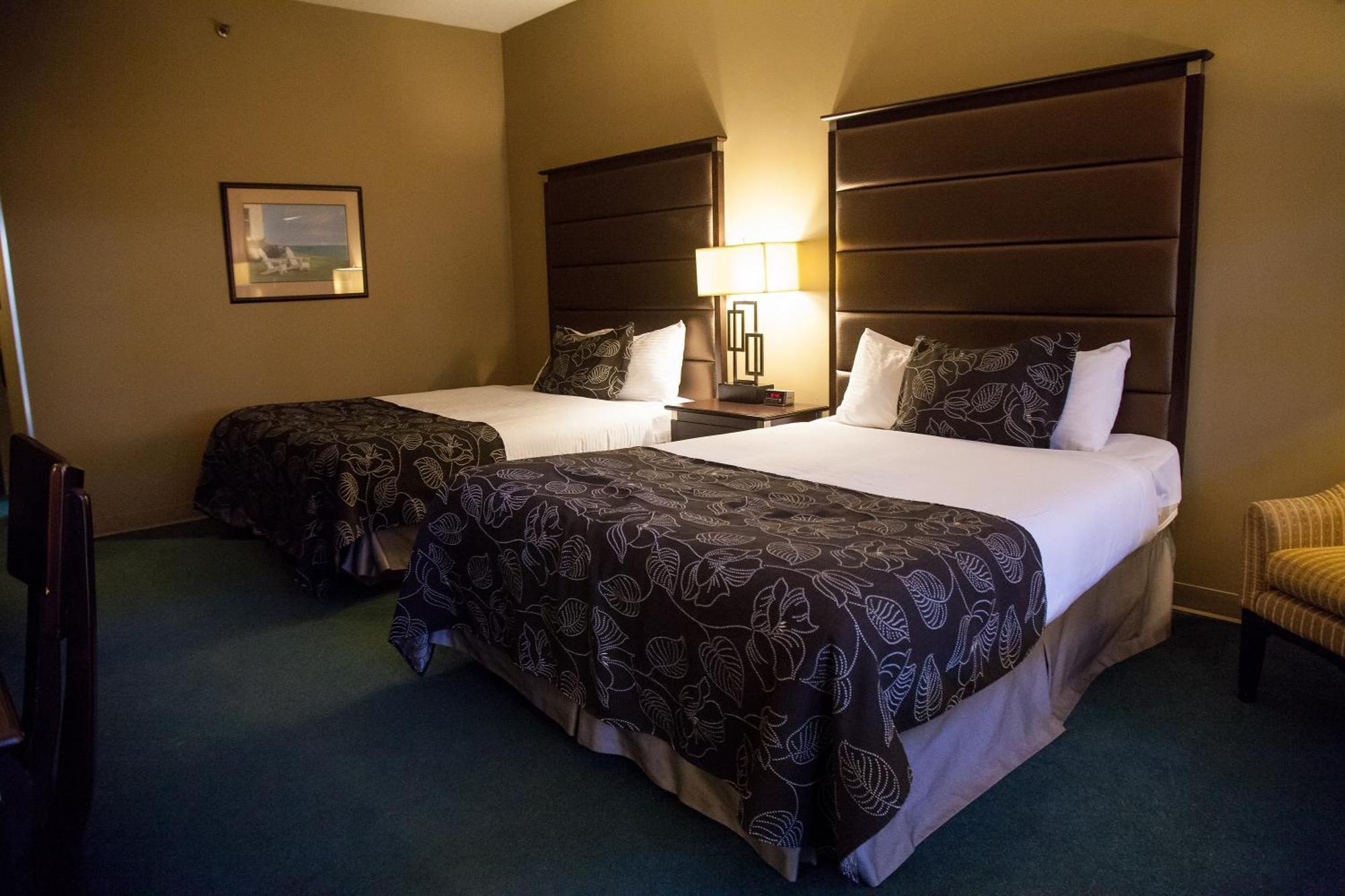 Queen Room with Two Queen Beds and Pool View - Non-Smoking