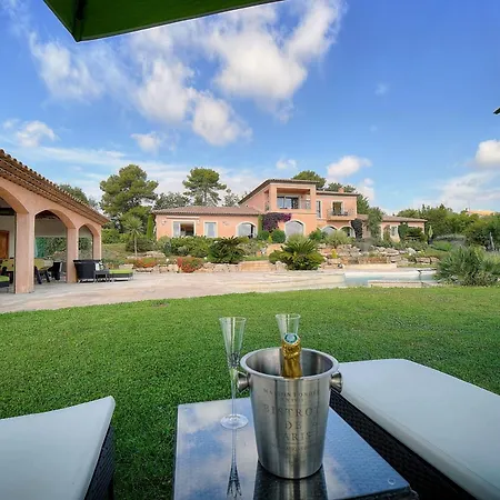 AU HAVRE DE PAIX 5 étoiles Prestige, SPA, hammam, sauna, PISCINE chauffée Mougins Cannes Grasse-2