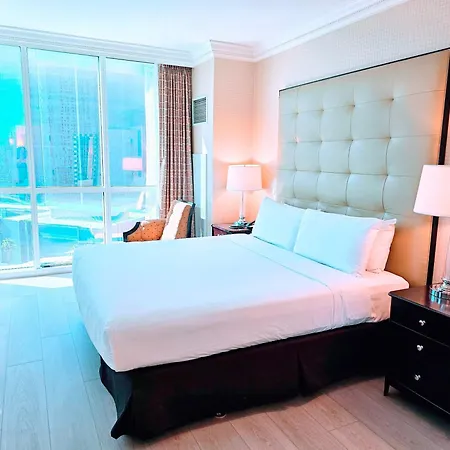 Strip & Sphere View - Separate Living Room - 2 Full Bath - Full Kitchen - Balcony - 900 Sqft - Mgm Signature-2